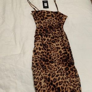 Cheetah Print/ Leopard Mesh Dress